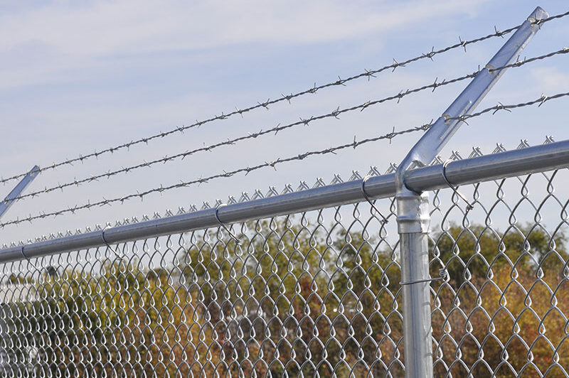 Hàng rào lưới kẽm gai