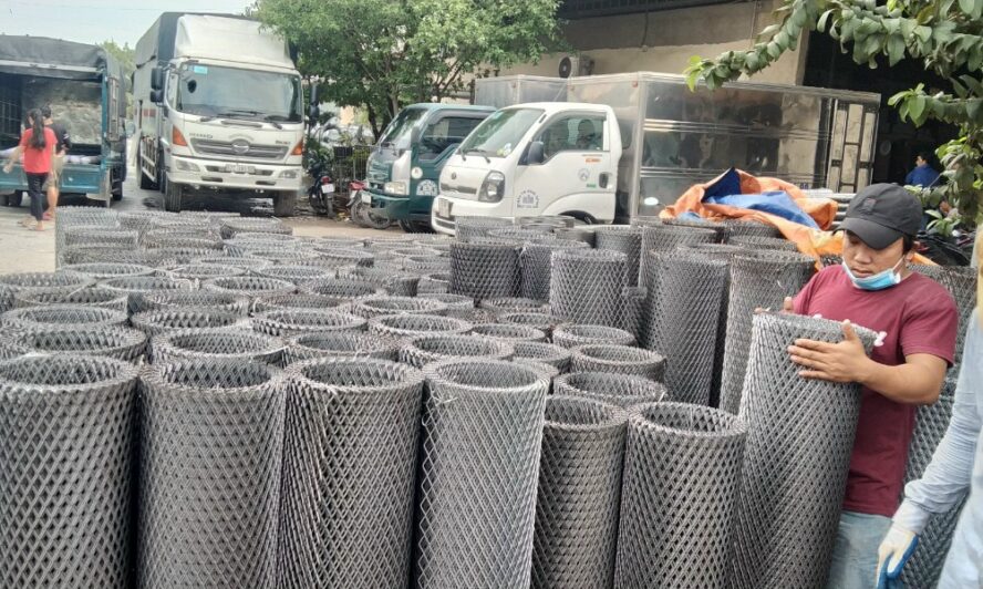 Xe vận chuyển lưới kéo giãn